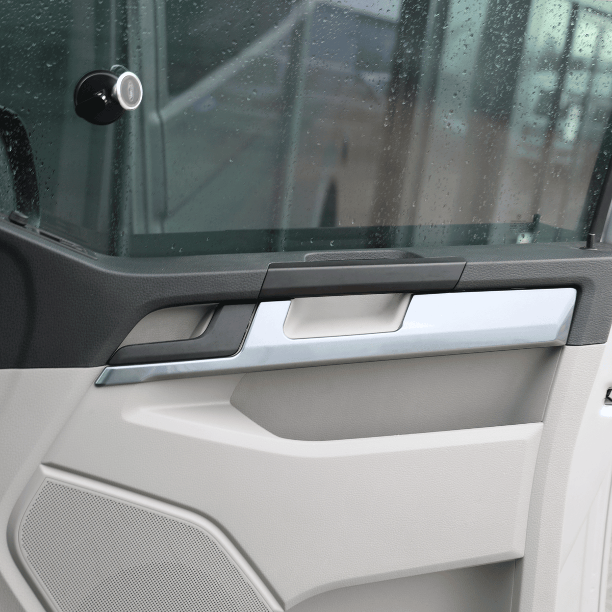For VW Transporter T6 Gun Metal Grey Lower Dash Dashboard Trim | Van-X