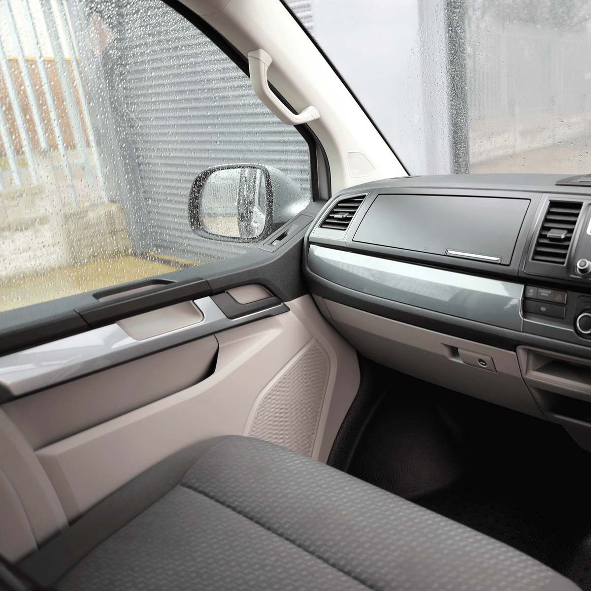 For VW Transporter T6 Gun Metal Grey Lower Dash Dashboard Trim | Van-X