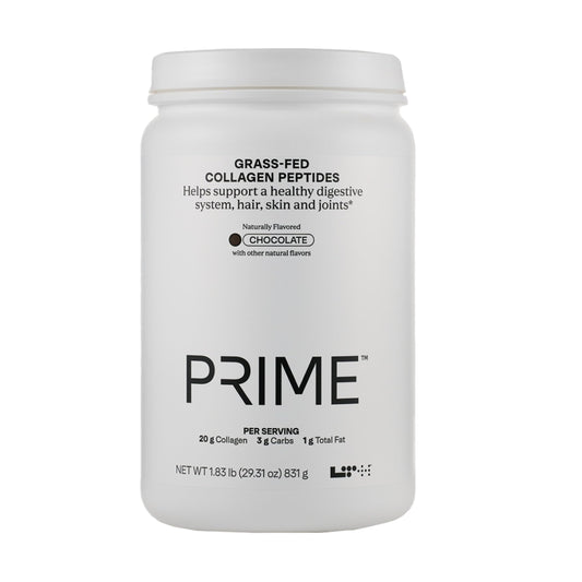 LTH Prime Collagen Peptides – Digestive Health, Joints, Hair & Skin | Grass-Fed Chocolate | 30 Servings