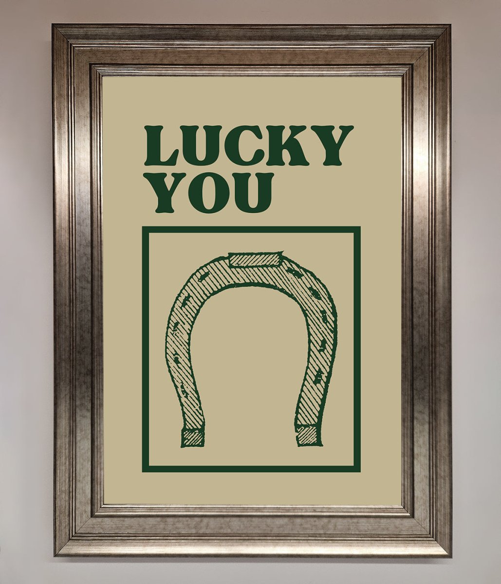 Lucky You Framed Wall Art