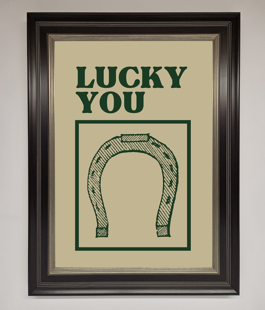 Lucky You Framed Wall Art