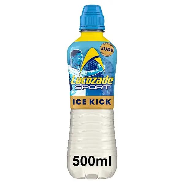 Lucozade Sport Drink Ice Kick Jude Bellingham Edition 500ml (Case of 12)