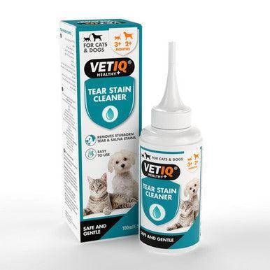M and C VetIQ Tear Stain Remover Cats/Dogs 100ml
