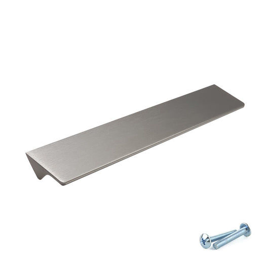 M4TEC Brushed Inox Bar Pull Handle – Cupboard, Drawer & Door (VE8 Dalry Series, Pack of 10)