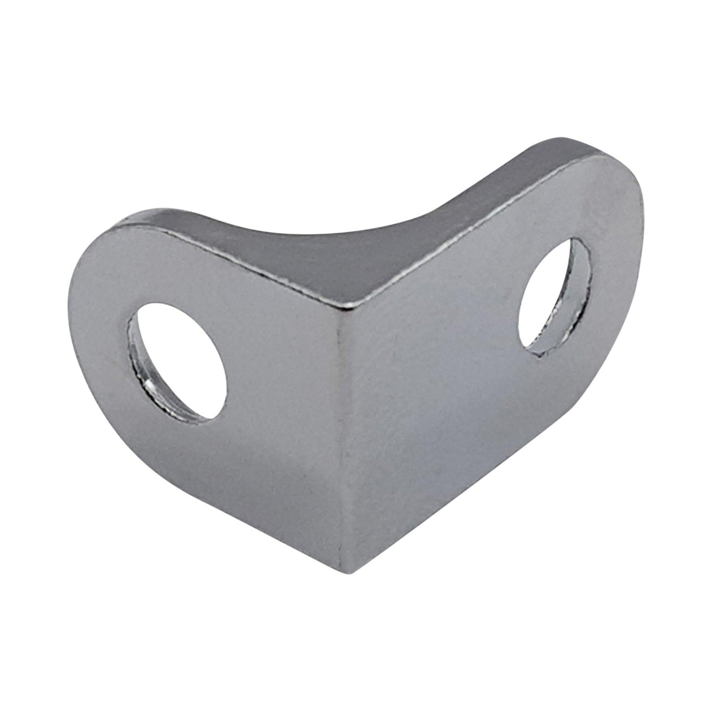 M4TEC Chrome & Brass Heavy Duty Steel Shelf Brackets