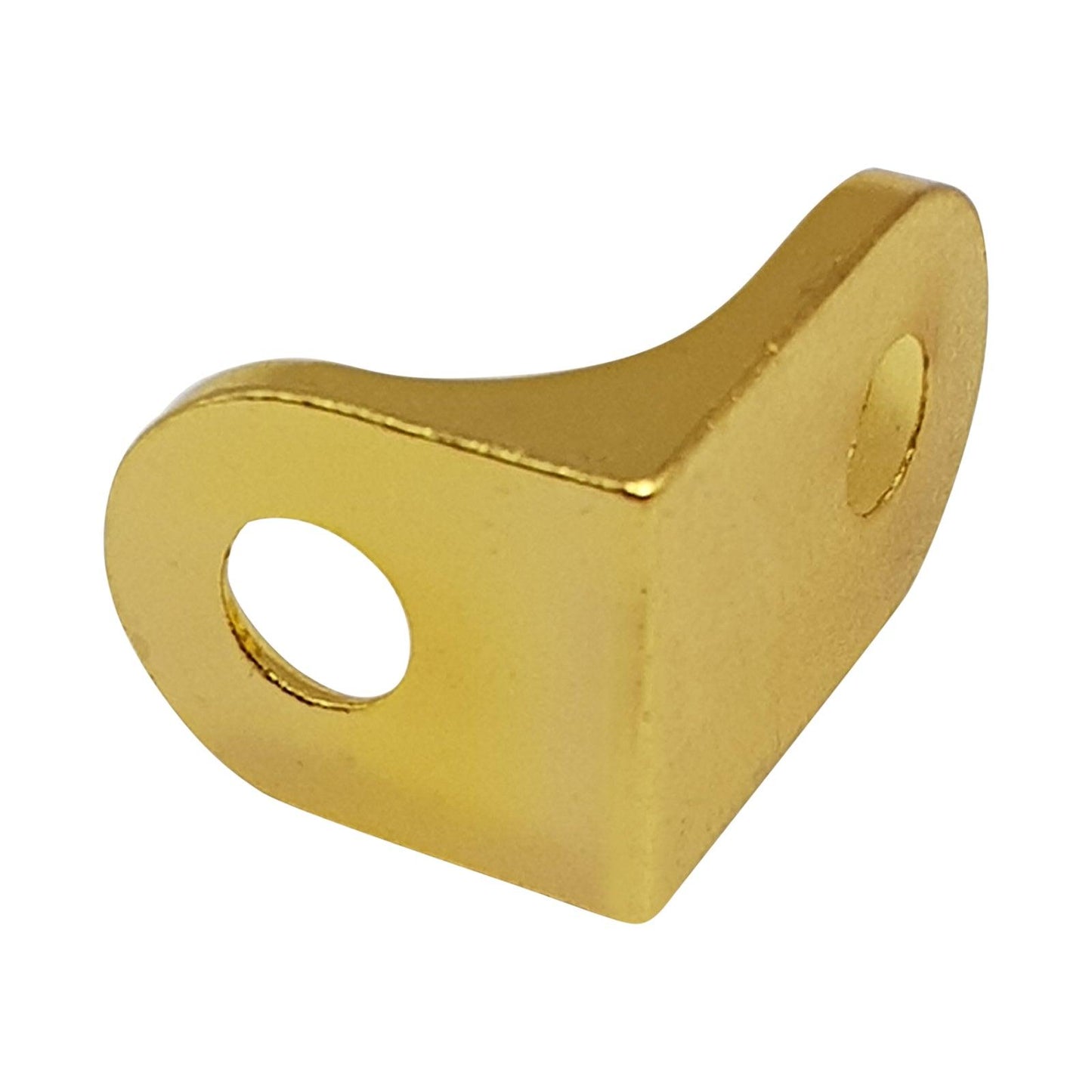 M4TEC Chrome & Brass Heavy Duty Steel Shelf Brackets