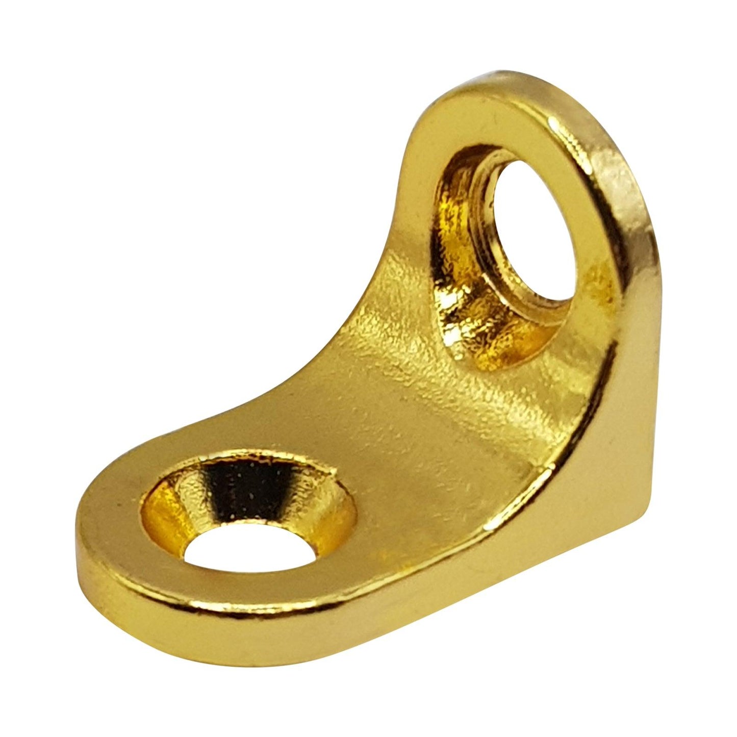 M4TEC Chrome & Brass Heavy Duty Steel Shelf Brackets