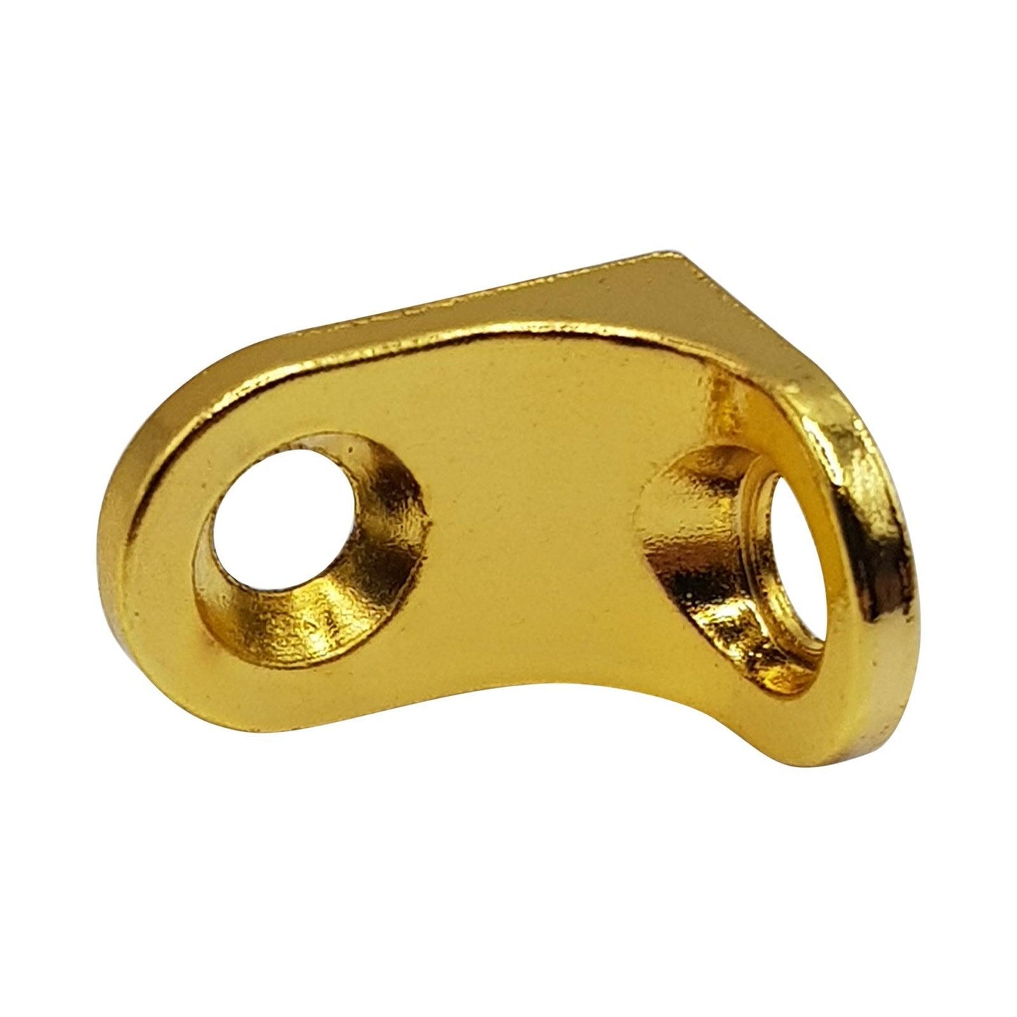 M4TEC Chrome & Brass Heavy Duty Steel Shelf Brackets