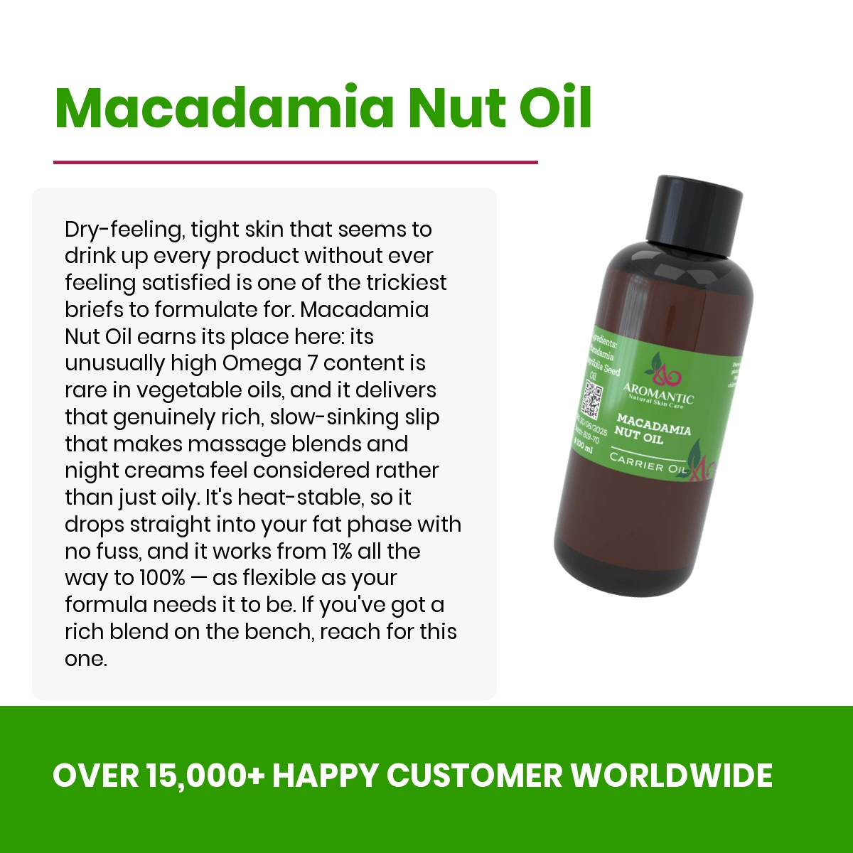 Macadamia Nut Oil