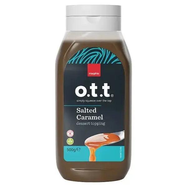 Macphie o.t.t ® Salted Caramel dessert topping 500g