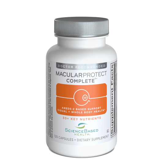 ScienceBased Health MacularProtect Complete – AREDS 2 Eye Health Capsule, 120 Capsules