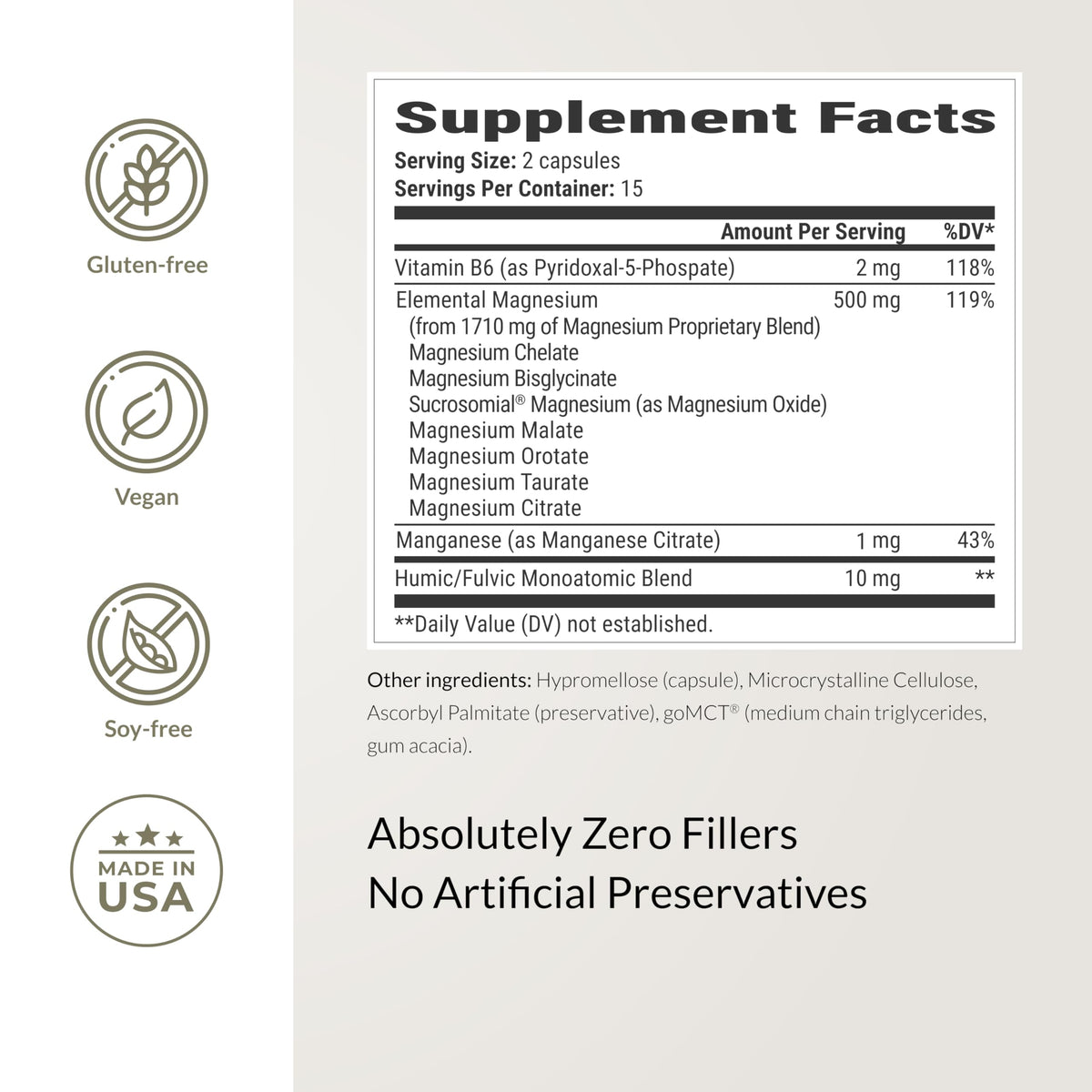 BIOptimizers Magnesium Breakthrough Complex – 7 Mg Forms for Sleep & Focus | 30 Capsules