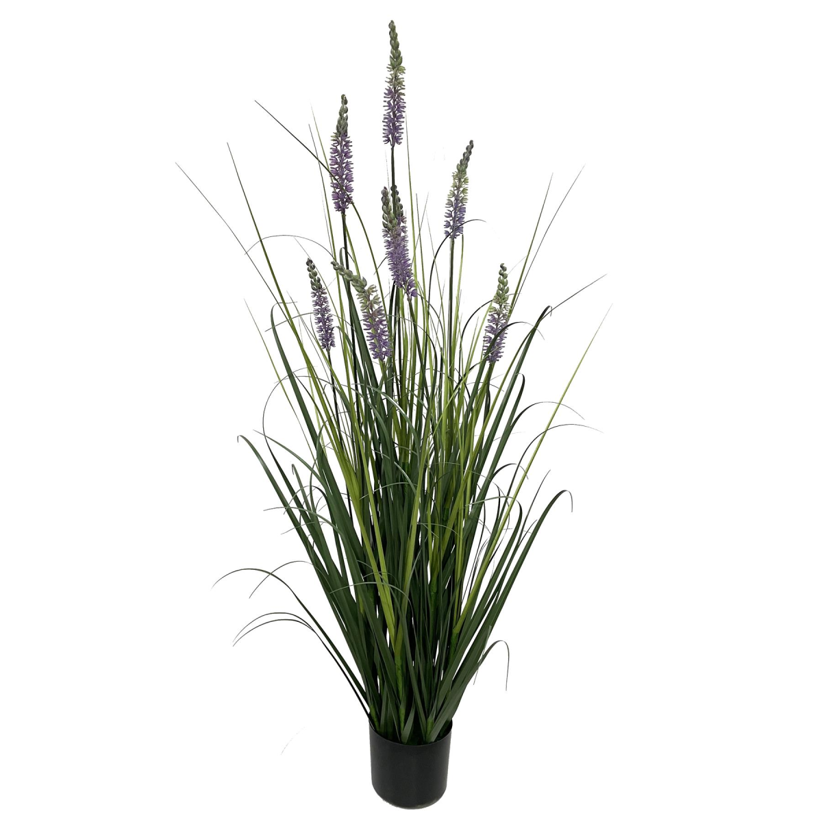 125cm Artificial Lavender Grass with Pot