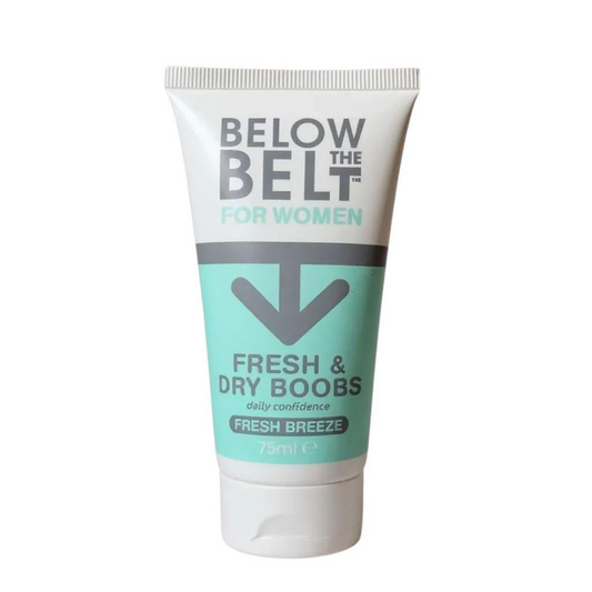 Below The Belt Fresh and Dry Boobs, Fresh Breeze Scent 75ml