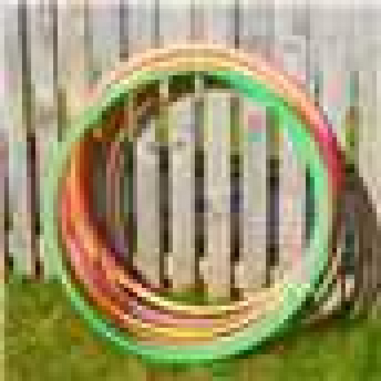 10 X Hula Hoops Single Colour - 65cm