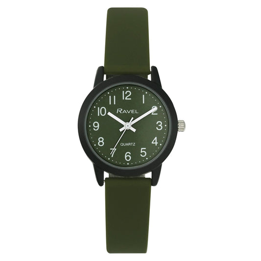 Ravel Ravel Ladies & Girls Sports Green Silicone Watch R1813.21