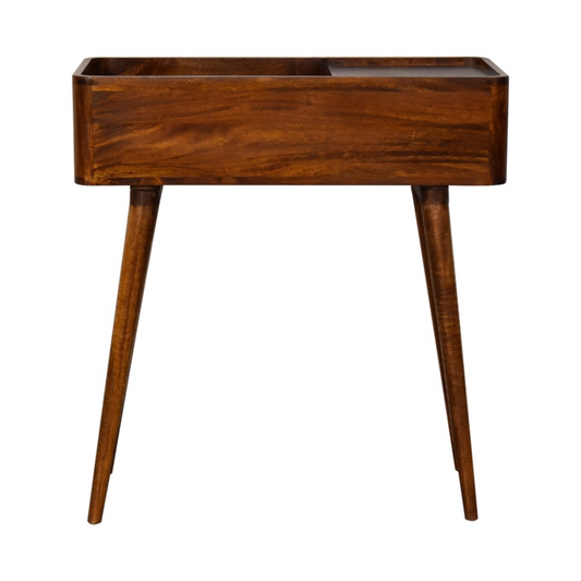 Artisan Furniture Solid Wood Open-top Chestnut Console