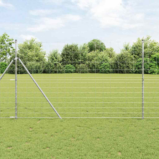 vidaXL Field Fence 1.5x50 m Galvanised Steel