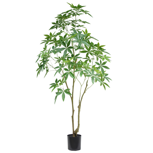 210cm Artificial Money Tree Pachira Realistic Faux Tree
