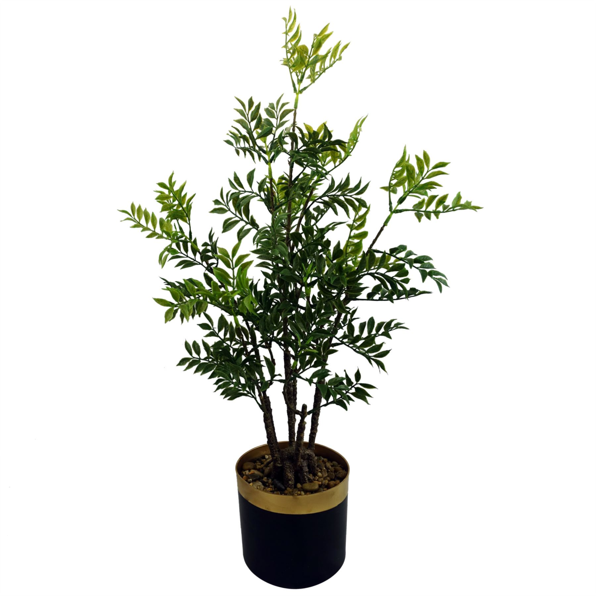 60cm Artificial Nandina Bonsai Ficus Tree