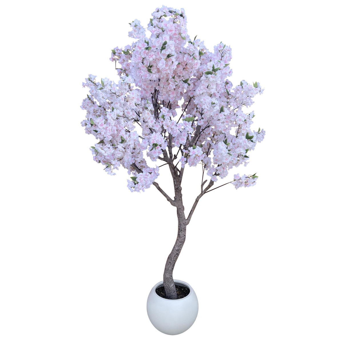 260cm XXL Artificial Cherry Blossom Tree with Decorative Planter