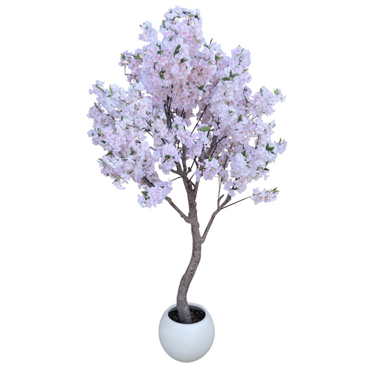 260cm XXL Artificial Cherry Blossom Tree with Decorative Planter