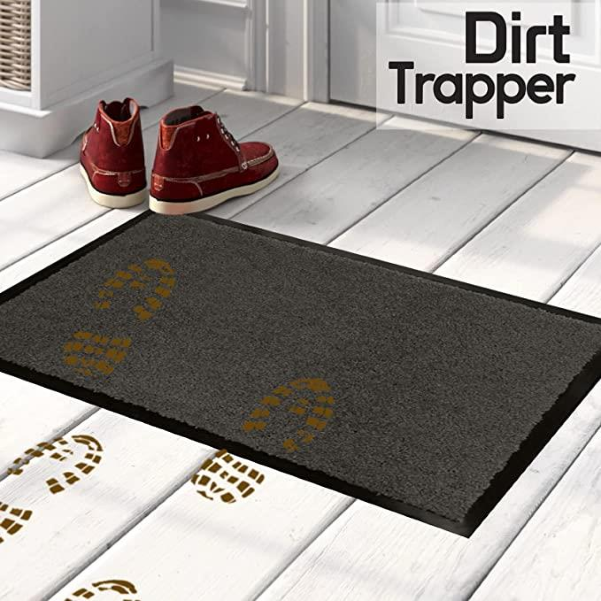 ARRAN 60 X 90 ANTH Rubber barrier mat