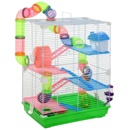 Hamster Cage 18" L x 11.75" W x 22.75" H (Without Tube and Water Bottle)
