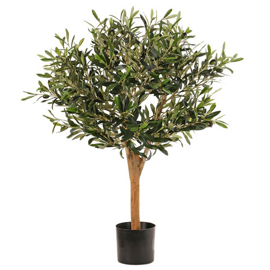 90cm Artificial Deluxe Olive Tree