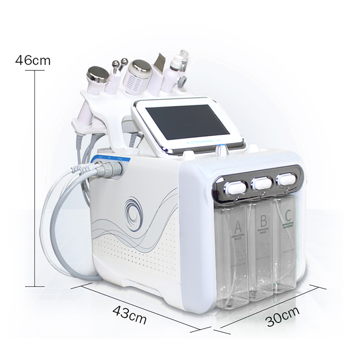 6 In1 Hydra Water Dermabrasion Skin Cleansing Hydro Dermabrasion Facial Machine
