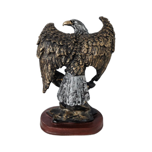 Eagle Statue Eagle Figurine Family Statue for Home Desk Bookshelf Art Ornament