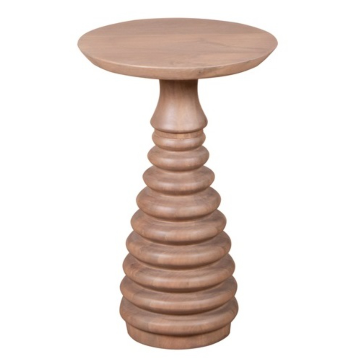 Valencia Cane & Mango Wood Side Table