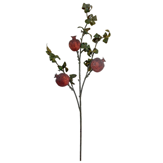75cm Artificial Pomegranate Stem Artificial