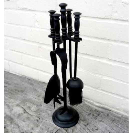 5PCS Milan Fireplace Set