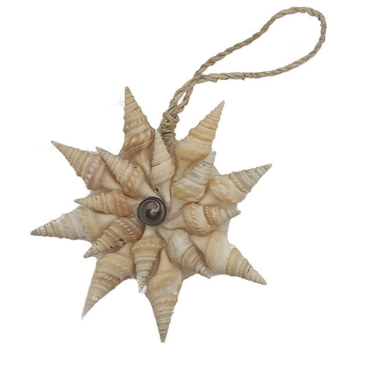 Handmade Seashell Hanging Ornament, Design #02