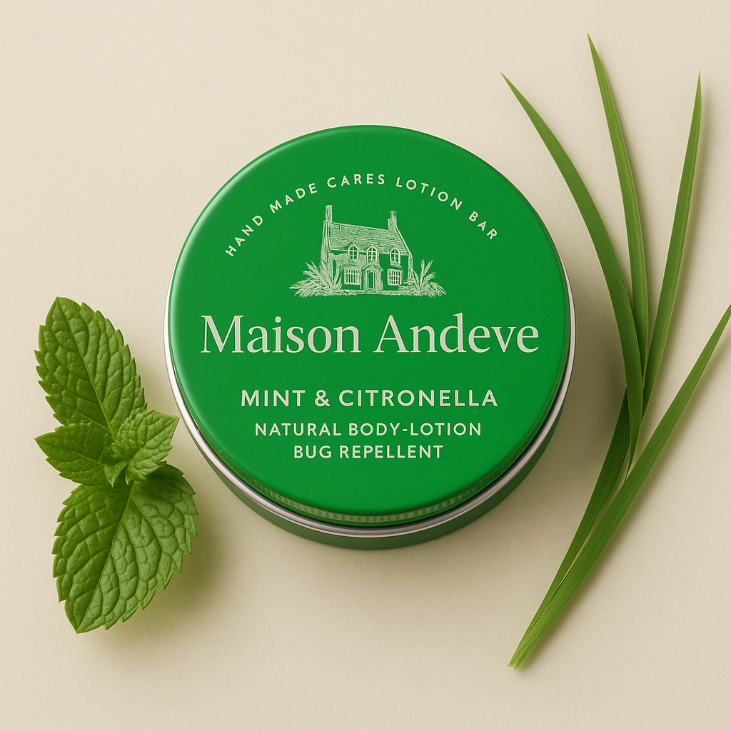 Mint & Citronella Natural Bug-Repellent Lotion Bar