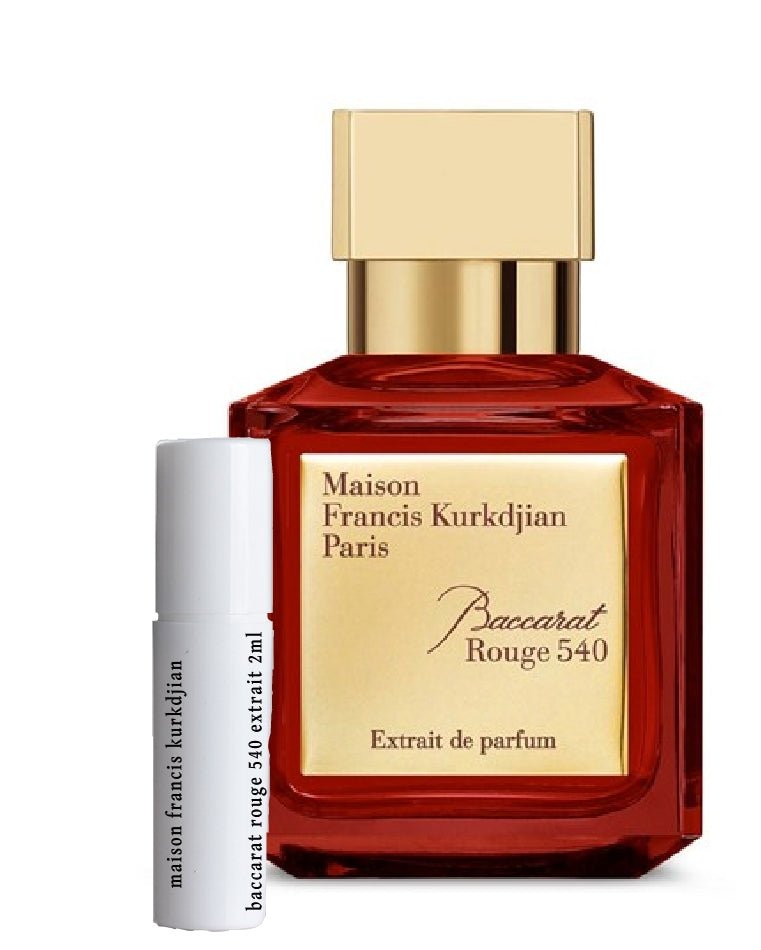 MAISON FRANCIS KURKDJIAN Baccarat Rouge 540 extrait samples Extrait de Parfum