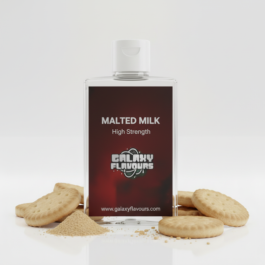 Malted Milk Food Flavouring Concentrate – Professional High Strength – 250ml