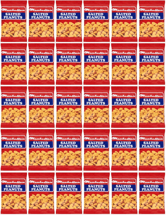 30 x Manhattan Salted Peanuts 30G