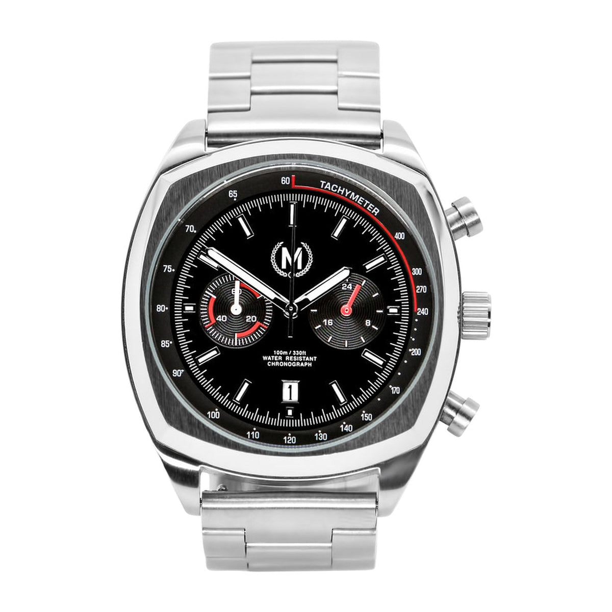 Classic Driver Chronograph, Metal Strap