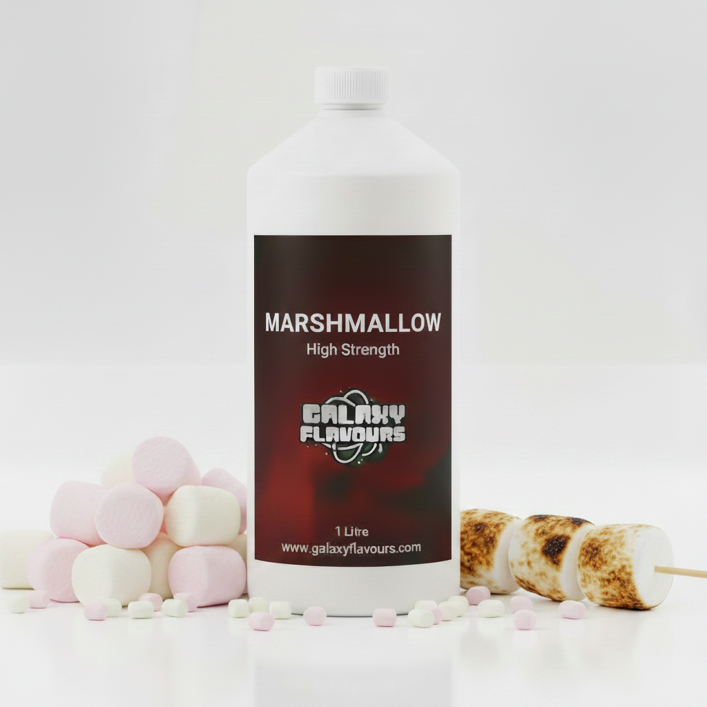 Marshmallow Food Flavouring - Professional High Strength - 1 Litre