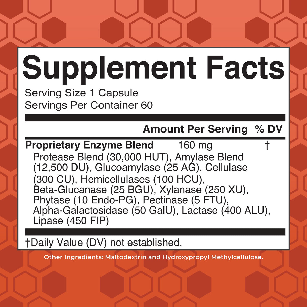 MaryRuth Organics Gluten Enzymes Capsules | Gluten Digestion & Gut Health | Vegan, Gluten Free | 60 Count