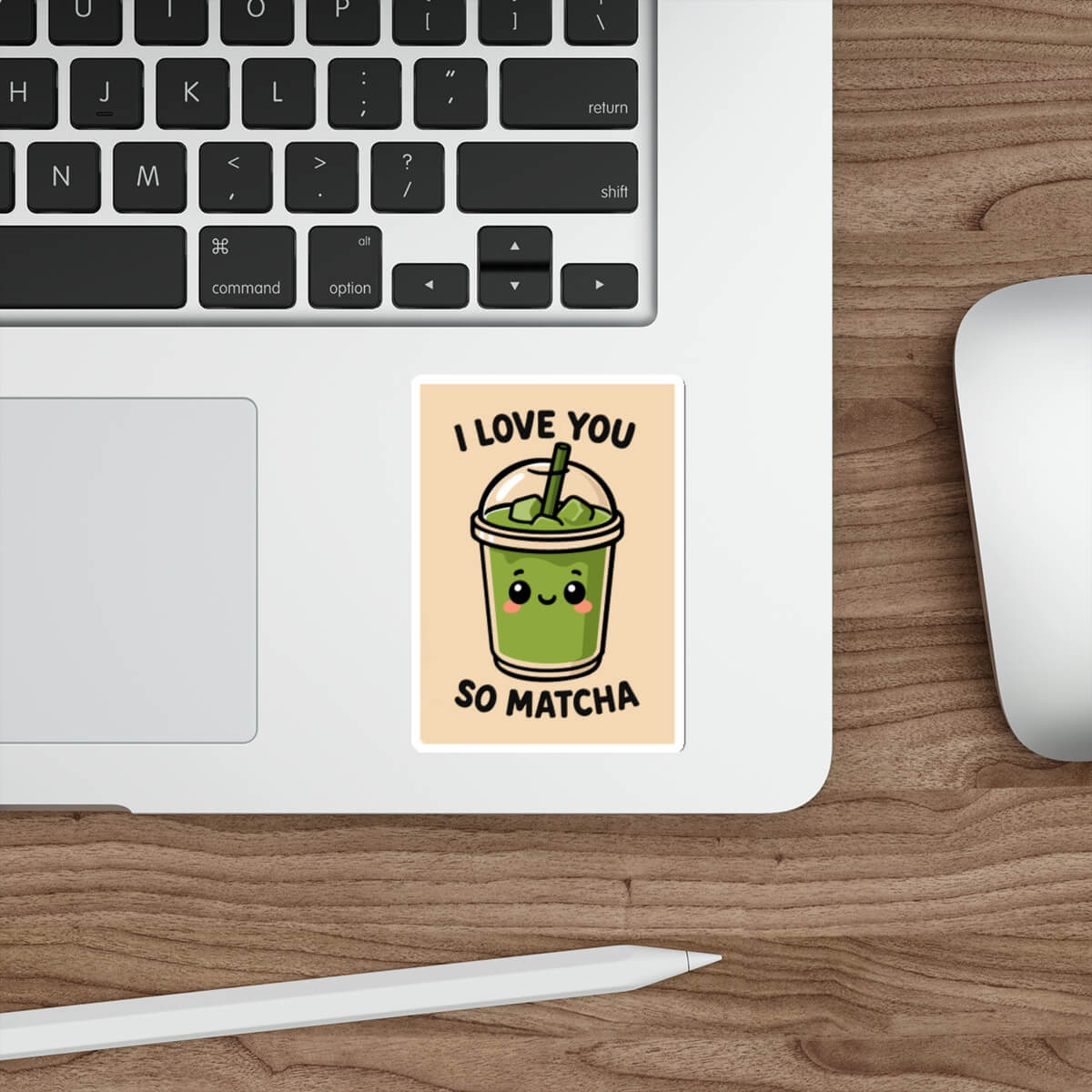 I Love You So Matcha Sticker
