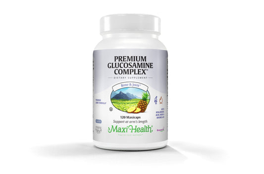 Maxi Health Premium Glucosamine Complex Joint Formula with MSM, 120 Count