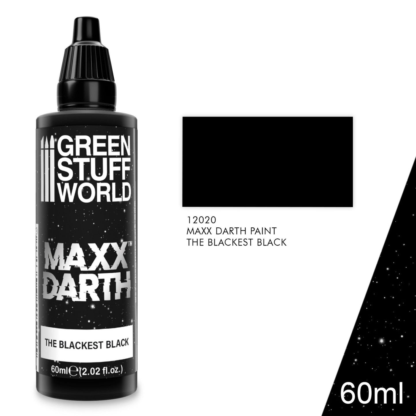 MAXX DARTH Blackest Black Paint | Green Stuff World