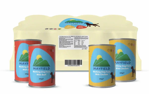 Mayfield Working Dog Food 390g - Case of 12