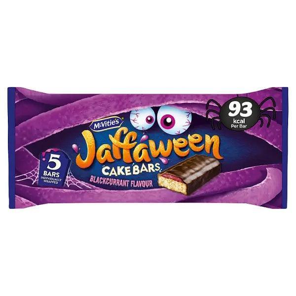 McVitie's Jaffaween Blackcurrant Cake Bar Multipack 5 x24.4g, 122g (Case of 12)