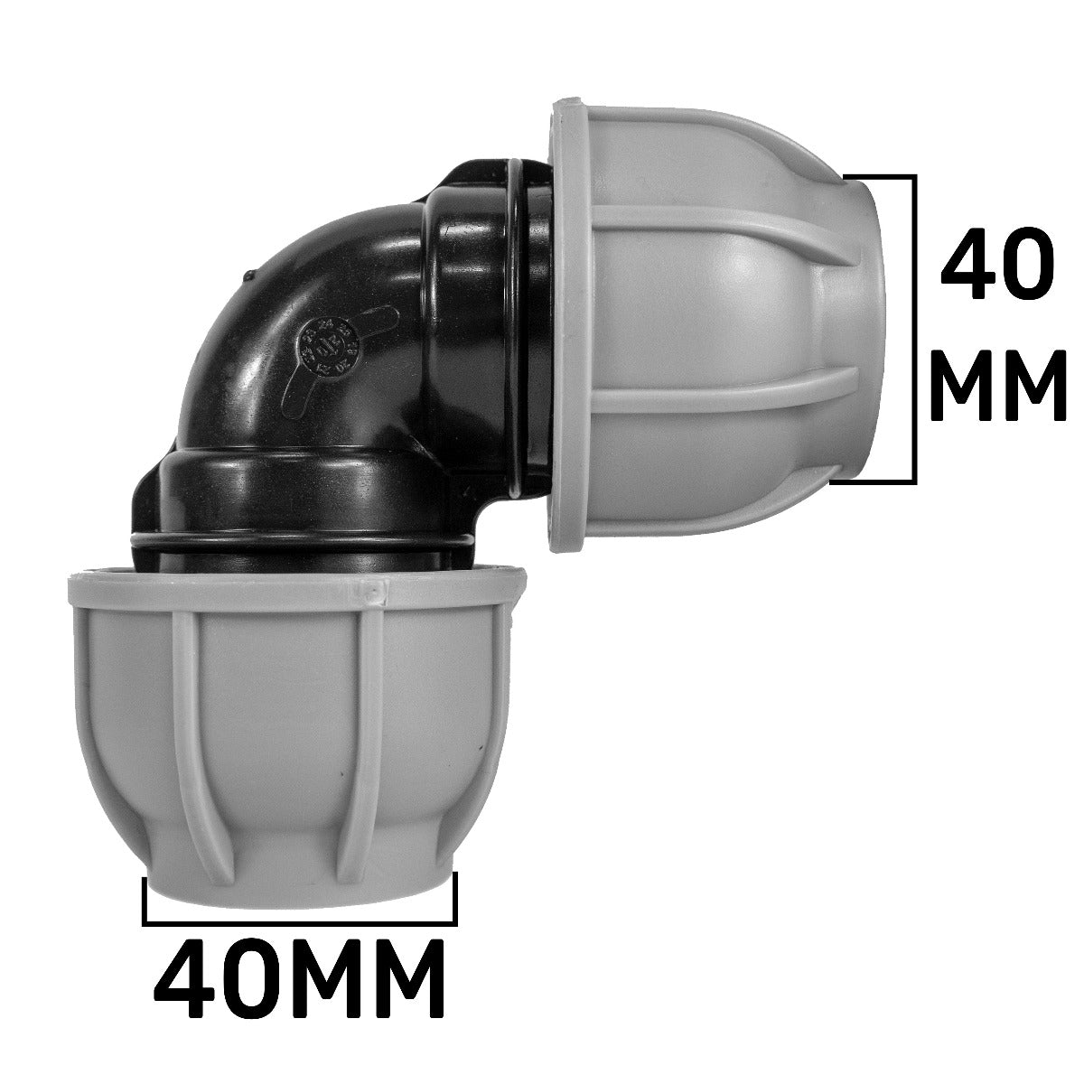 MDPE Elbow 40mm Drip Irrigation Fitting Pipe and Water Fitting