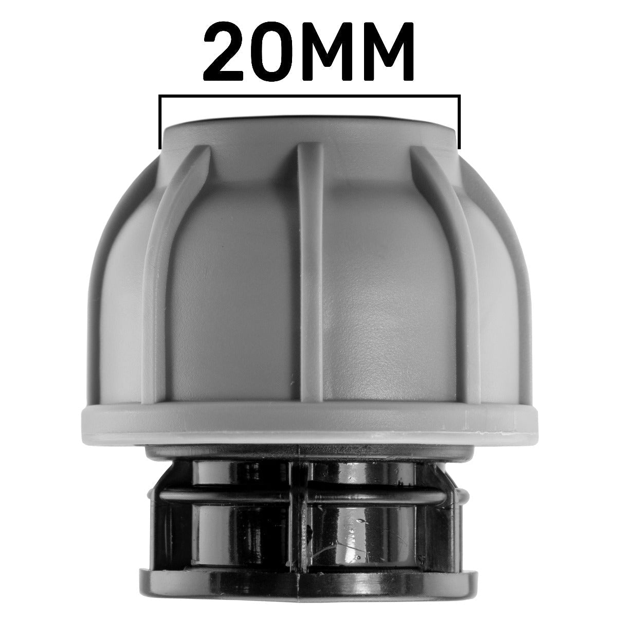 MDPE Stop End 20mm Drip Irrigation Fitting Pipe and Water Fitting