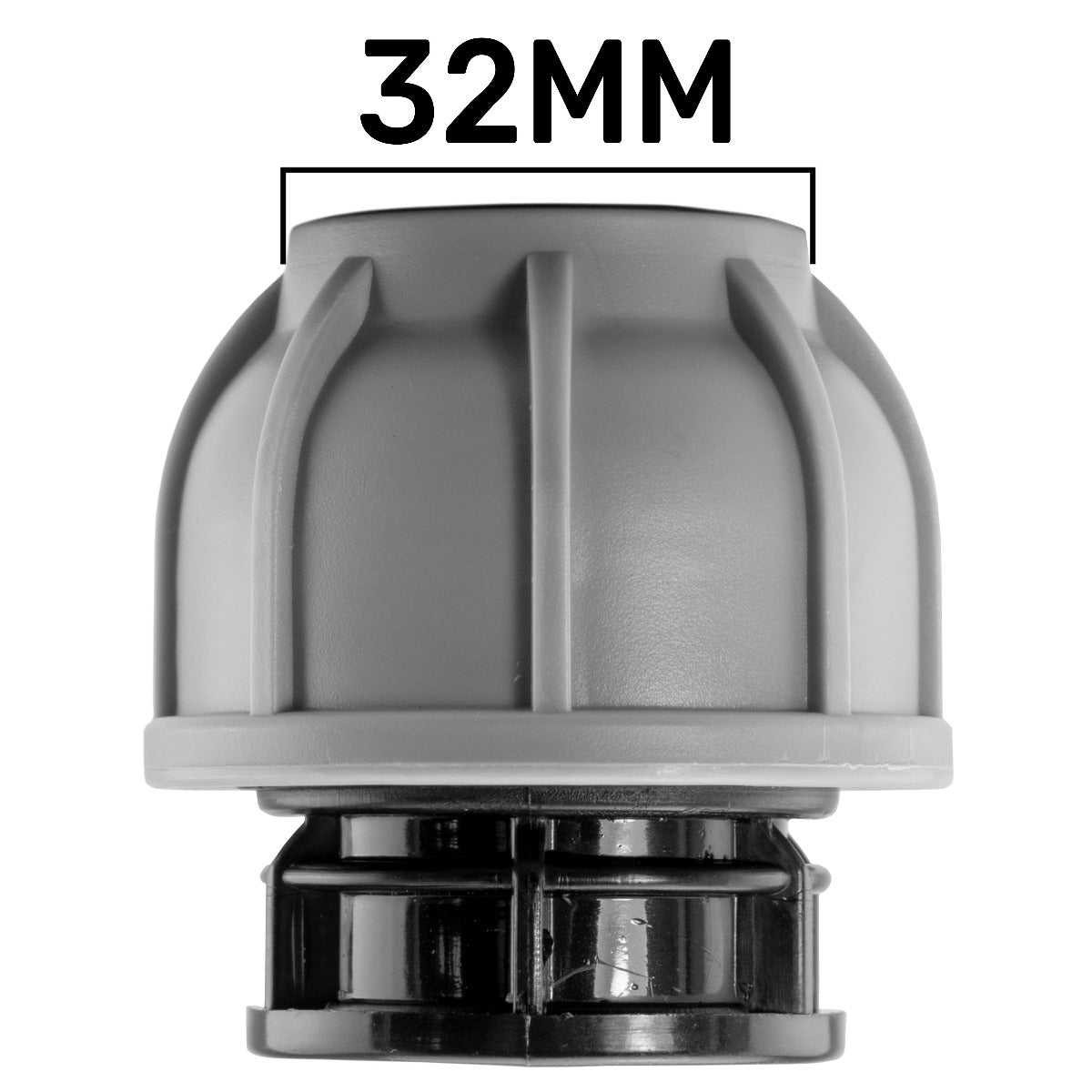 MDPE Stop End 32mm Drip Irrigation Fitting Pipe and Water Fitting